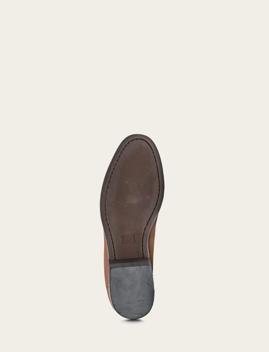 Men's Ginger Suede Chris Venetian Loafers Frye Outlet