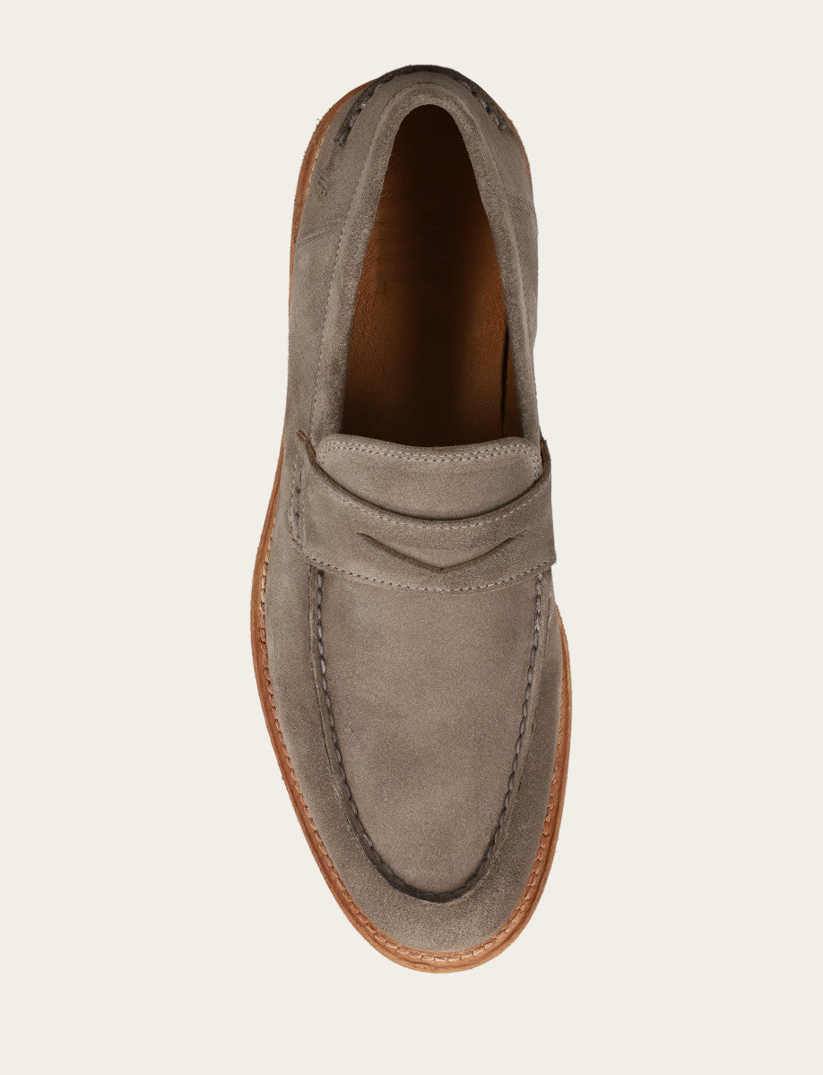 Men's Steel Tyler Flex Penny Loafers Frye