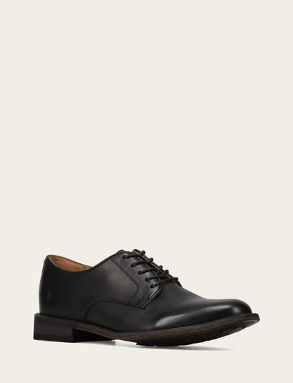 Men's Black Tyler Flex Oxford Dress Shoes Frye Online