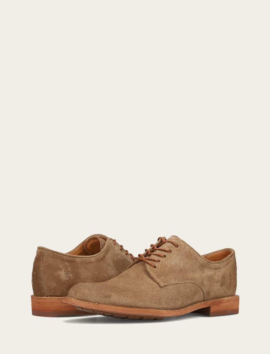 Men's Mushroom Tyler Flex Oxford Dress Shoes Frye For Sale