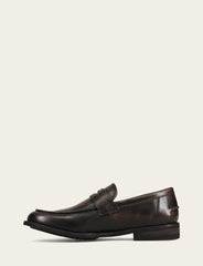 Men's Brown Brush Off Tyler Flex Penny Loafer Frye Outlet