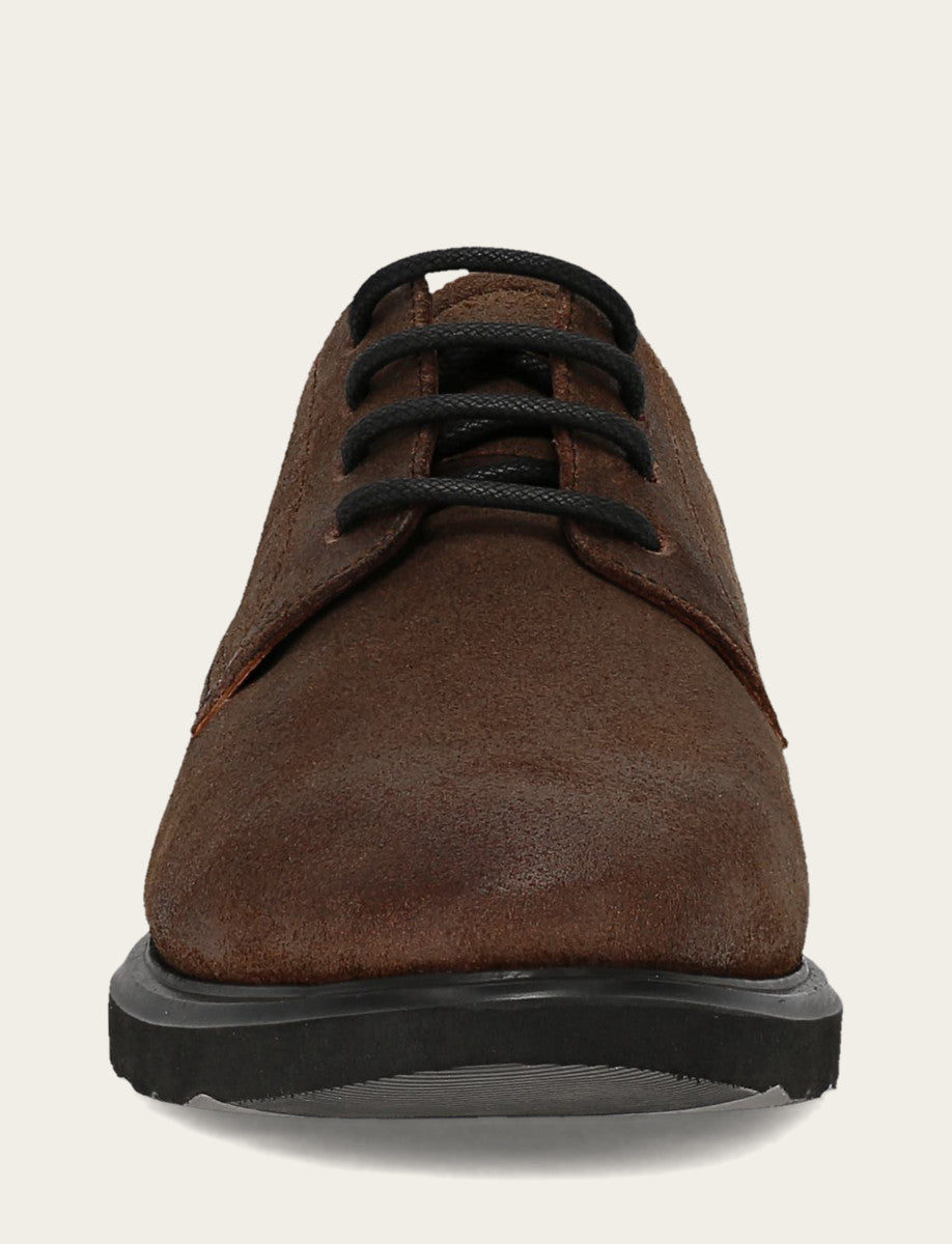 Men's Dark Walnut Connor Oxford Dress Shoes Frye