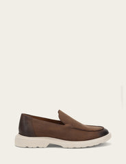 Men's Chocolate Connor Venetian Loafers Frye Sale
