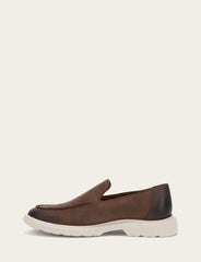 Men's Chocolate Connor Venetian Loafers Frye Sale