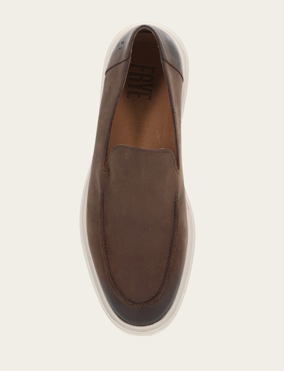 Men's Chocolate Connor Venetian Loafers Frye Sale