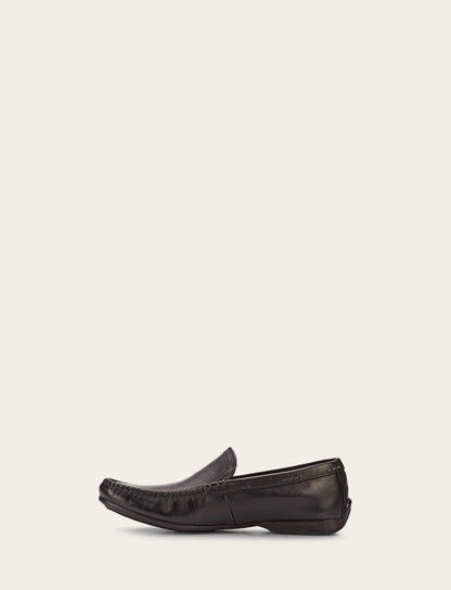 Men's Black Lewis Venetian Loafers Frye For Sale