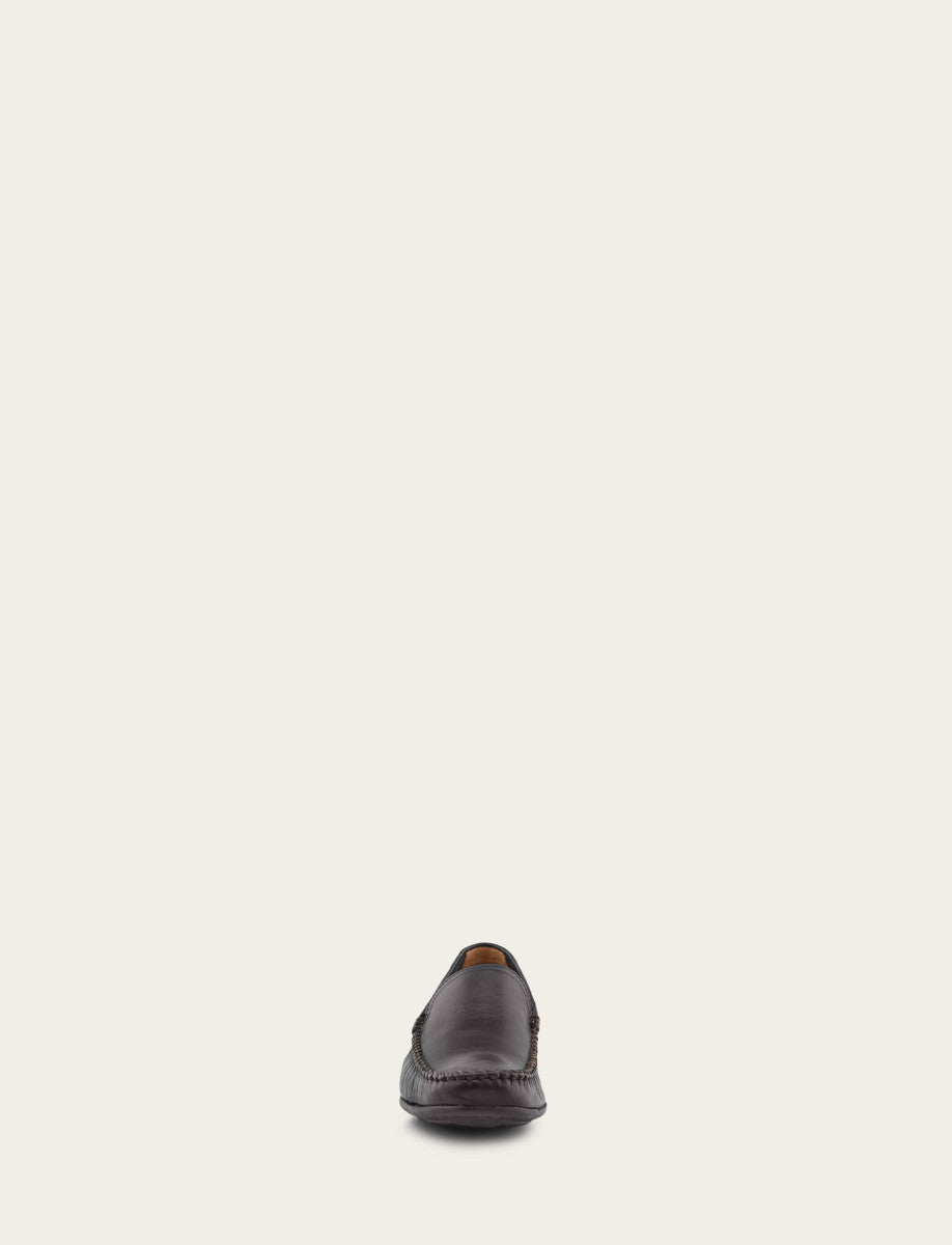 Men's Black Lewis Venetian Loafers Frye For Sale