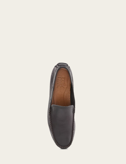 Men's Black Lewis Venetian Loafers Frye For Sale