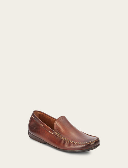 Men's Cognac Lewis Venetian Loafers Frye Outlet