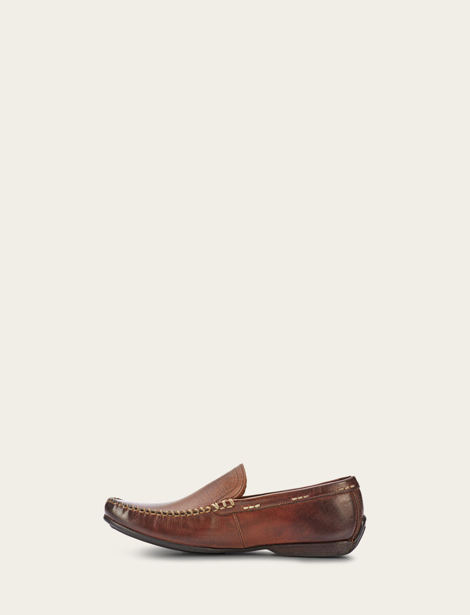 Men's Cognac Lewis Venetian Loafers Frye Outlet