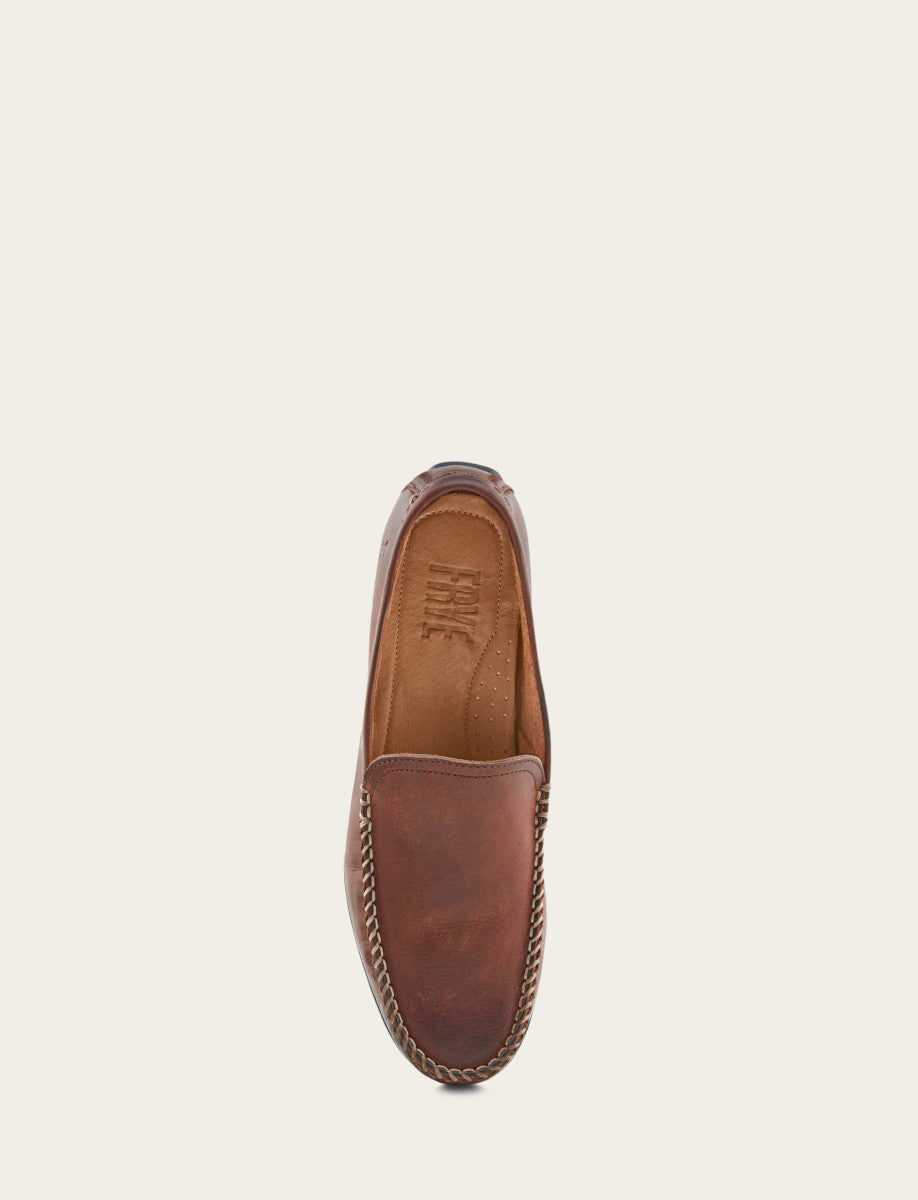 Men's Cognac Lewis Venetian Loafers Frye Outlet