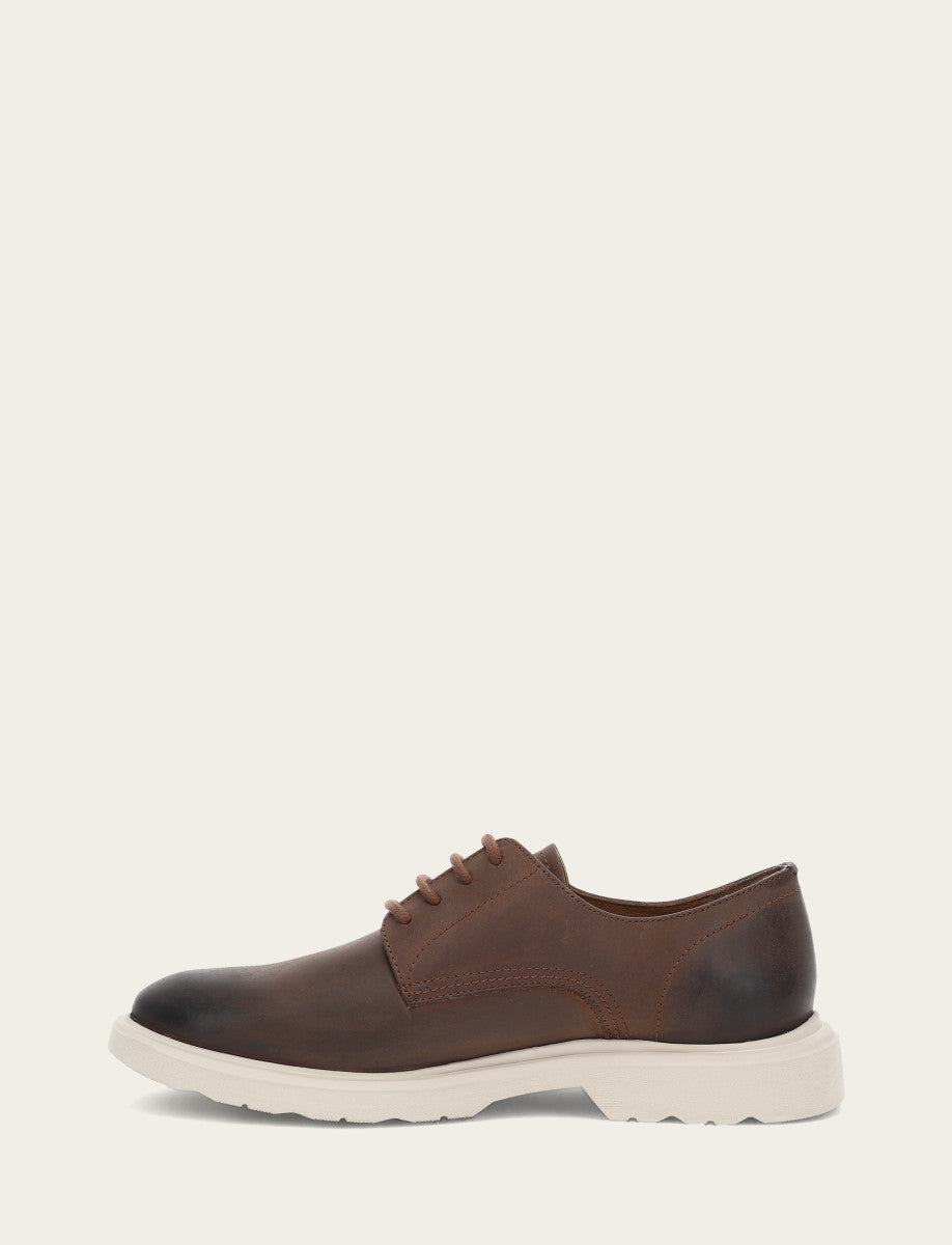 Men's Chocolate Connor Oxford Dress Shoes Frye Online