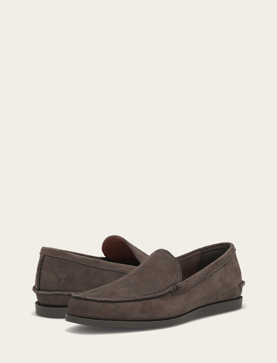 Men's Storm Grey Mason Slip On Loafers Frye USA