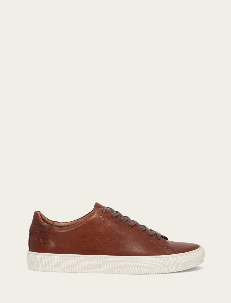 Men's Caramel Astor Low Lace Slip On Sneakers Frye Outlet