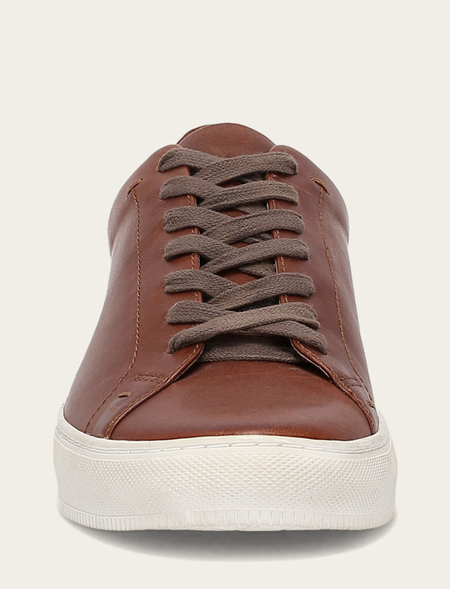 Men's Caramel Astor Low Lace Slip On Sneakers Frye Outlet
