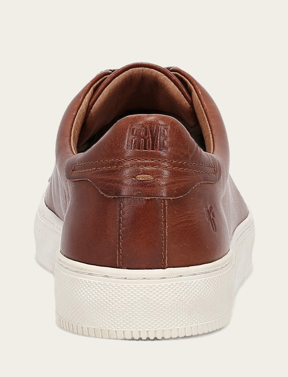 Men's Caramel Astor Low Lace Slip On Sneakers Frye Outlet