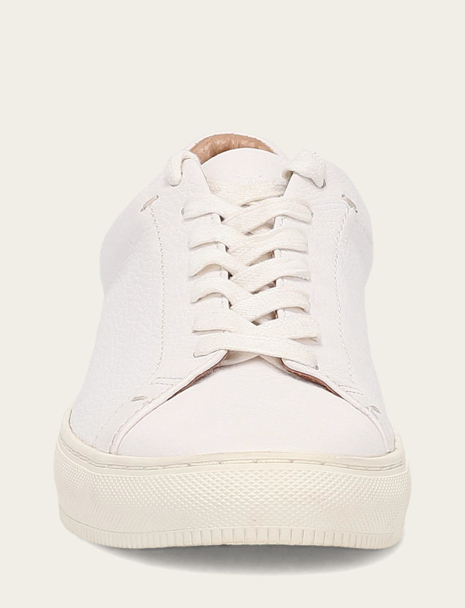 Men's White Astor Low Lace Slip On Sneakers Frye us