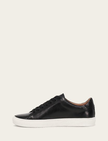 Men's Black Astor Low Lace Slip On Sneakers Frye USA