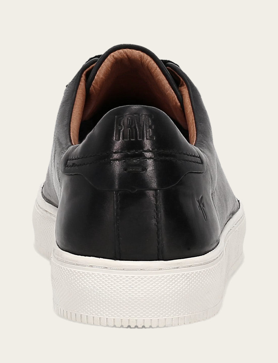 Men's Black Astor Low Lace Slip On Sneakers Frye USA