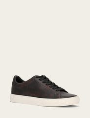 Men's Antiqued Black Astor Low Lace Slip On Sneakers Frye Near me