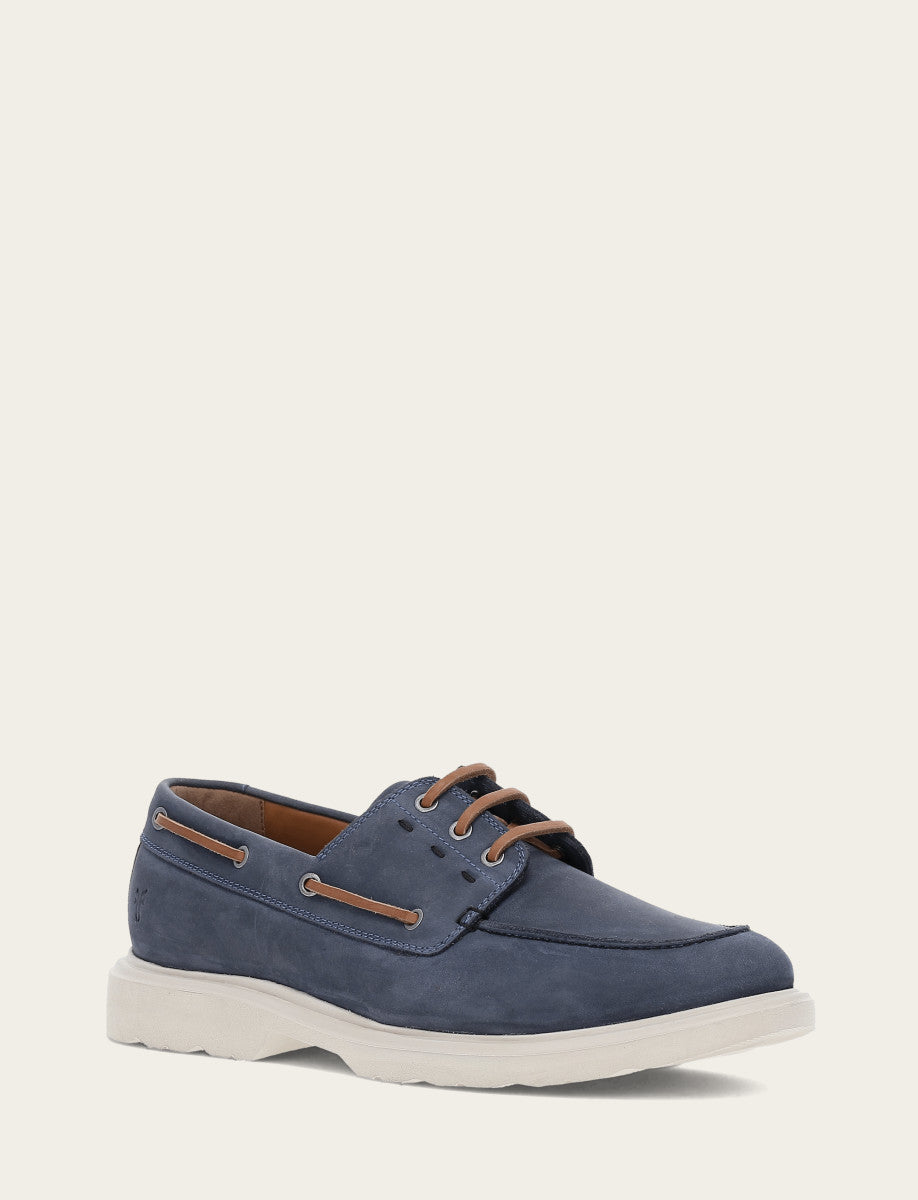 Men's Indigo Connor Boat Shoe Frye Discount