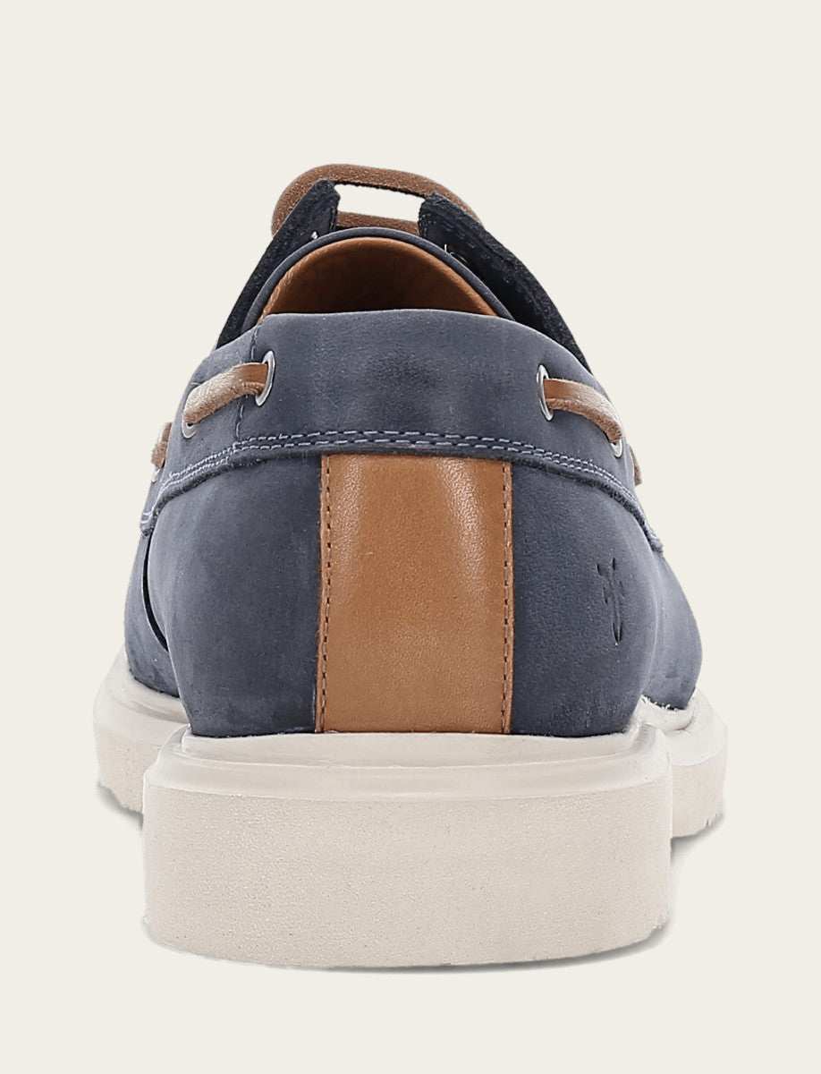 Men's Indigo Connor Boat Shoe Frye Discount