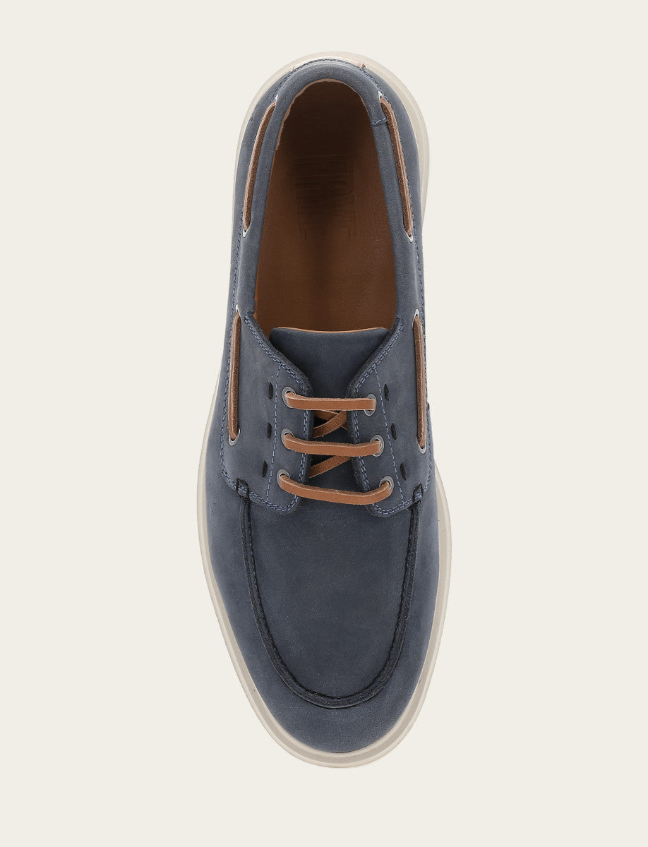Men's Indigo Connor Boat Shoe Frye Discount