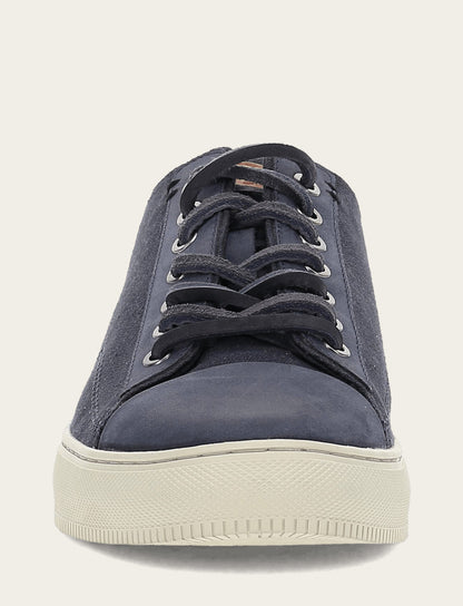 Men's Indigo Astor Cap Toe Low Lace Sneakers Frye For Sale