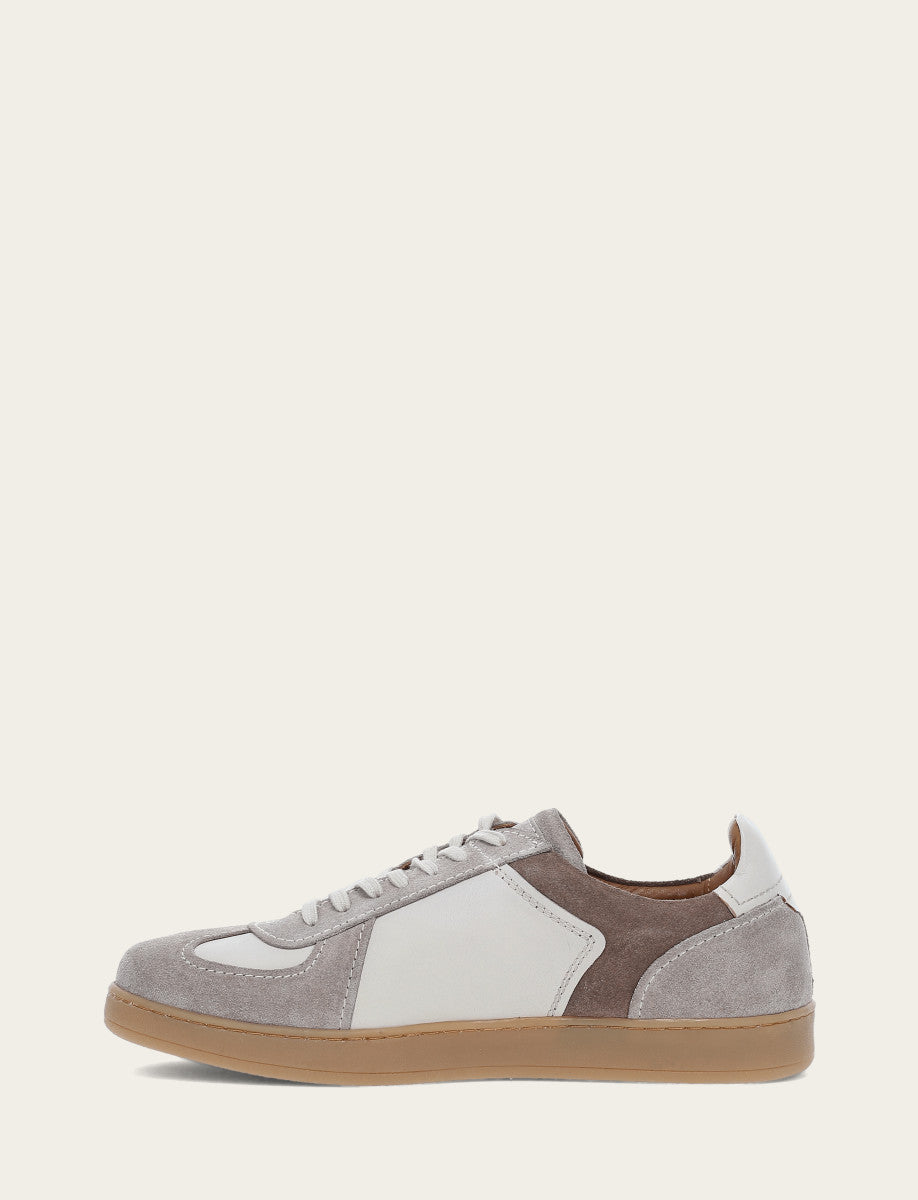 Men's Ivory Cooper Trainer Sneakers Frye Outlet