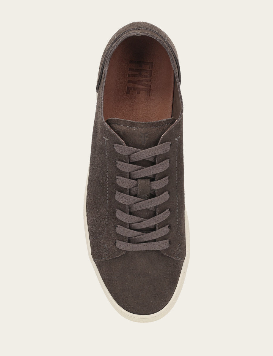 Men's Storm Grey Astor Unlined Sneaker Slip-Ons Frye us