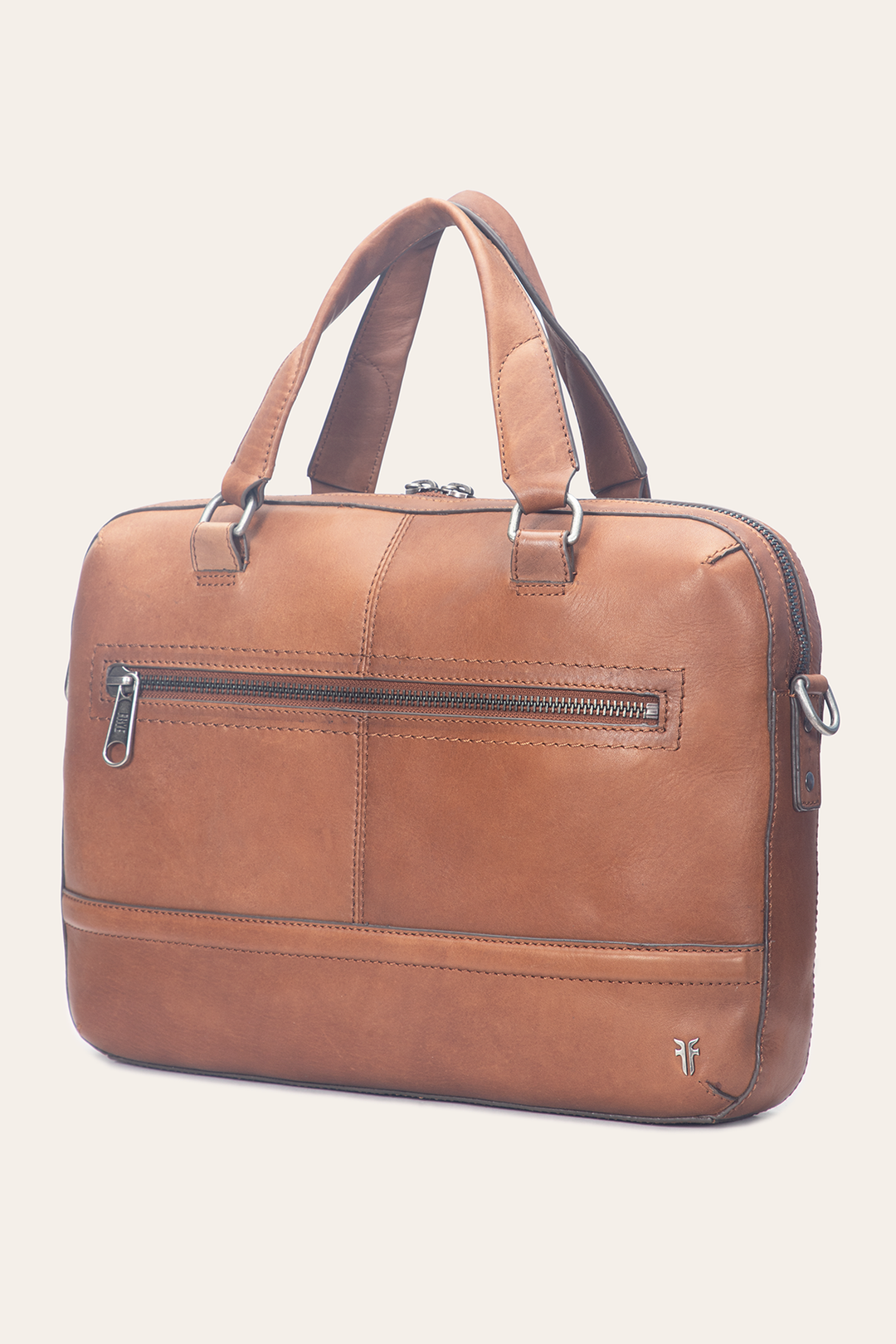 Nash Cognac Briefcase Frye