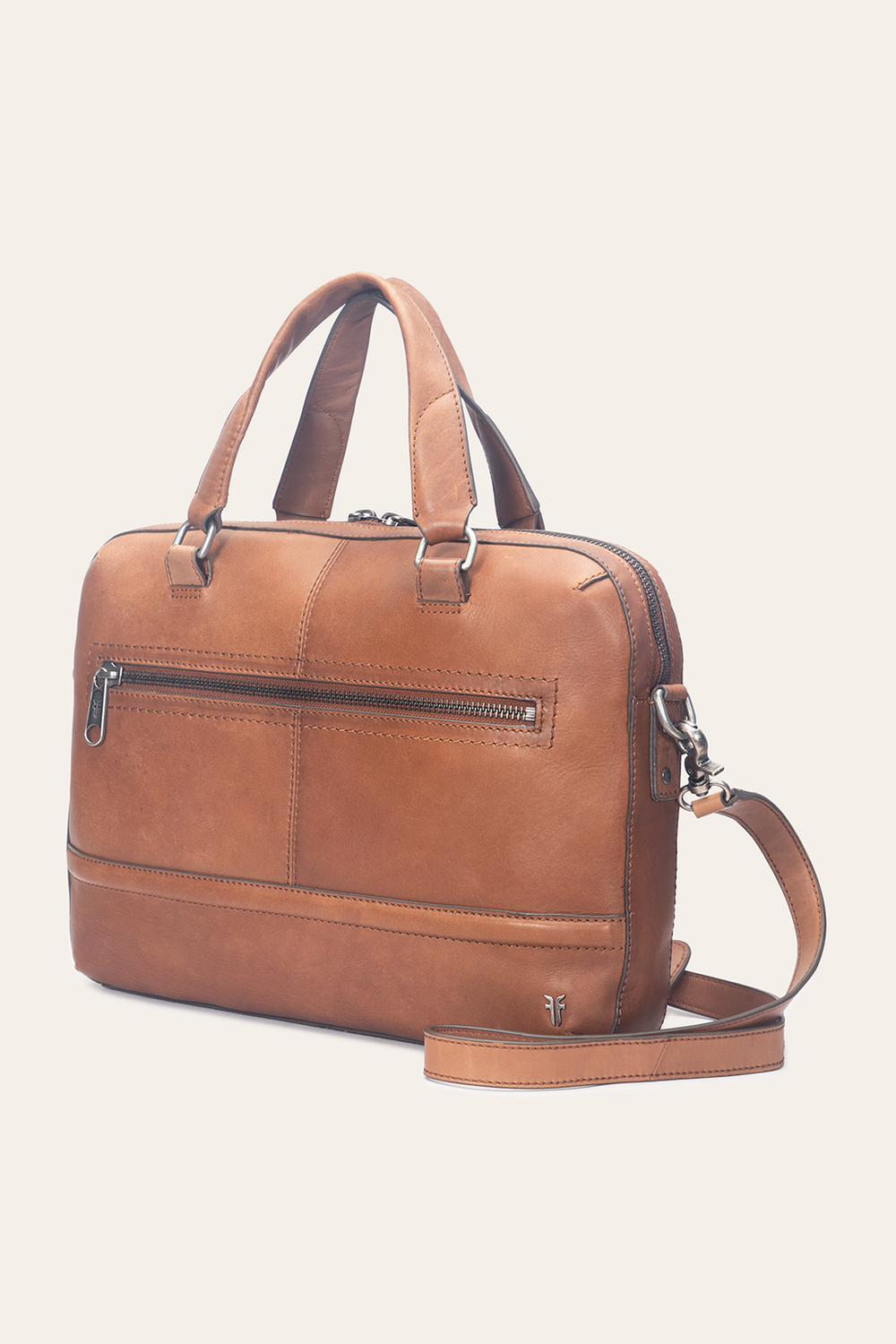 Nash Cognac Briefcase Frye