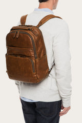 Logan Cognac Backpack Frye Sale