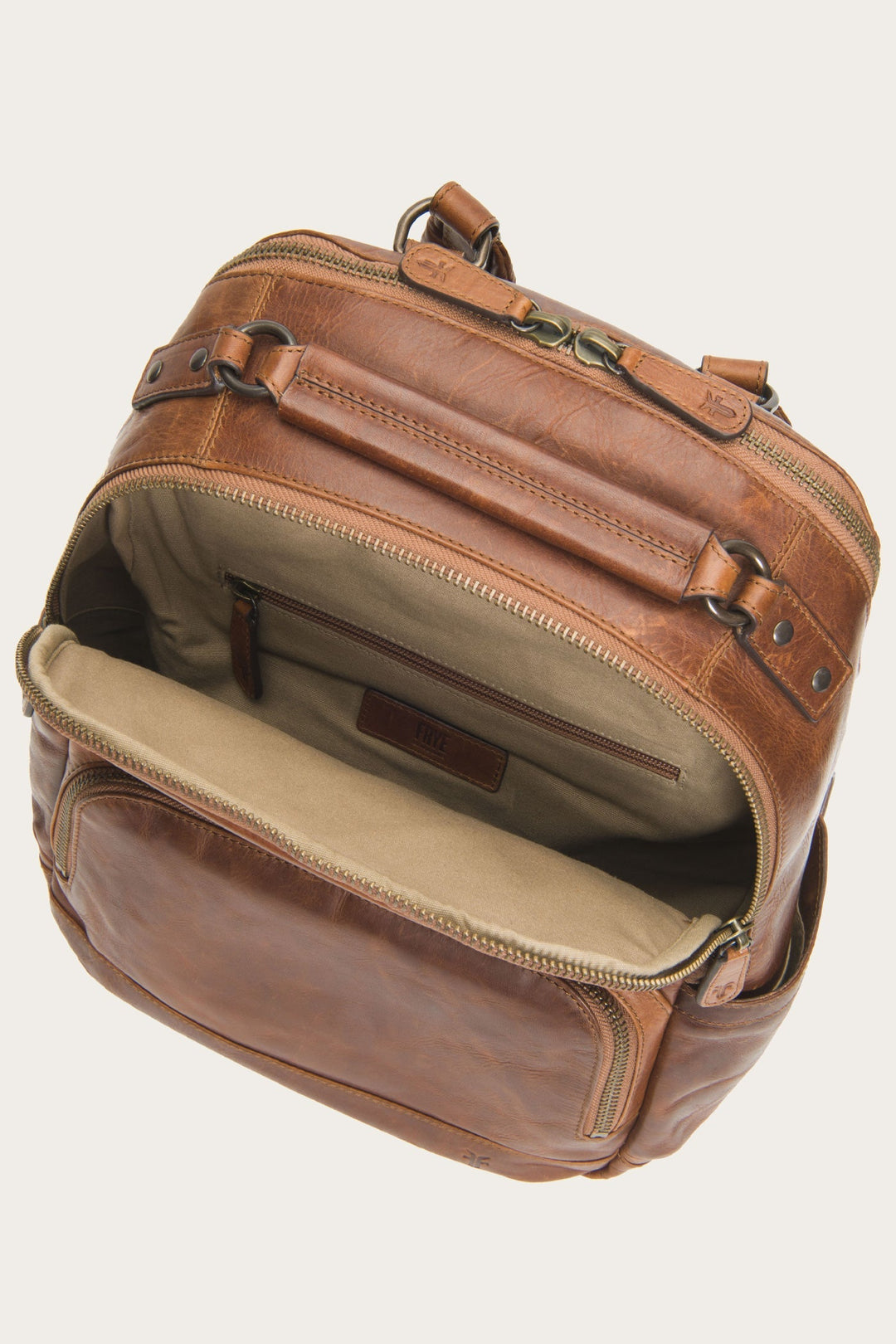 Logan Cognac Backpack Frye Sale