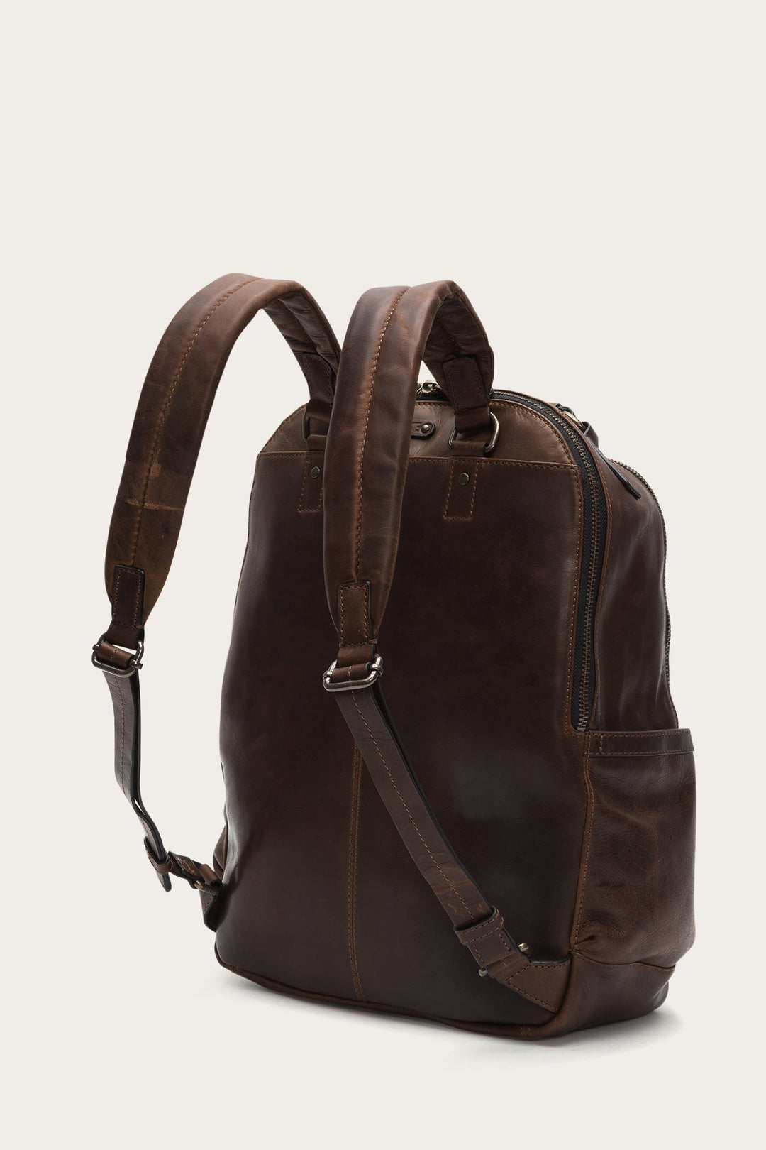 Logan Dark Brown Backpack Frye On sale