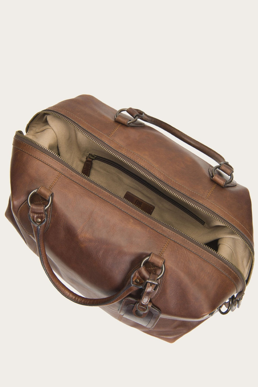 Logan Dark Brown Overnight Frye Outlet
