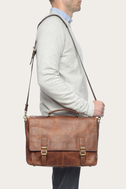 Logan Cognac Top Handle Frye us