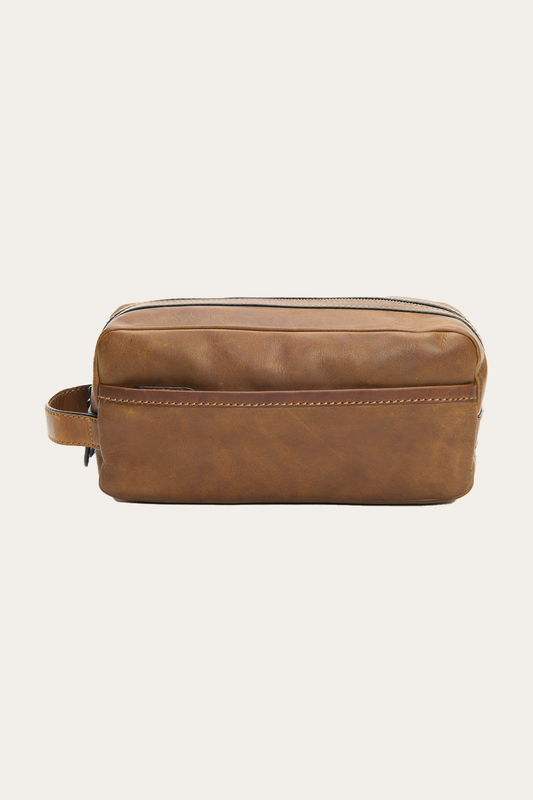 Logan Large Travel Dopp in Dark Brown Frye Outlet