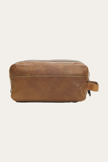 Logan Large Travel Dopp in Dark Brown Frye Outlet
