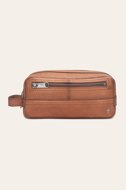 Nash Cognac Dopp Kit Frye USA
