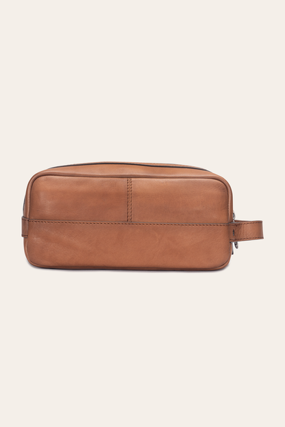Nash Cognac Dopp Kit Frye USA