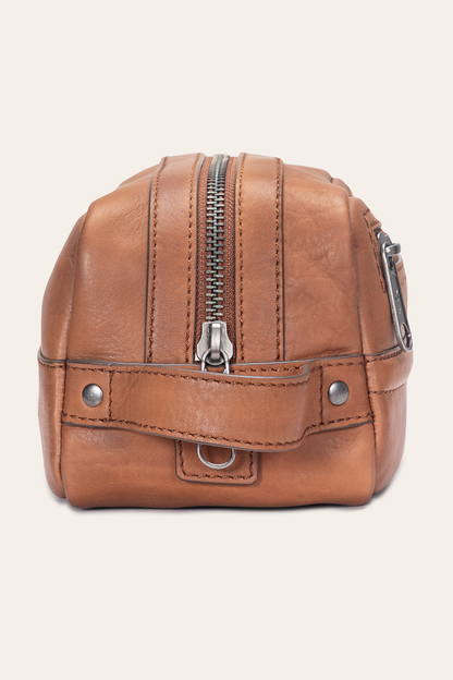Nash Cognac Dopp Kit Frye USA