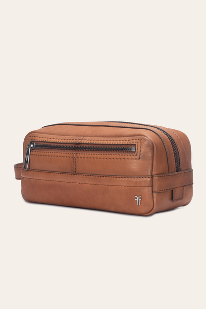 Nash Cognac Dopp Kit Frye USA