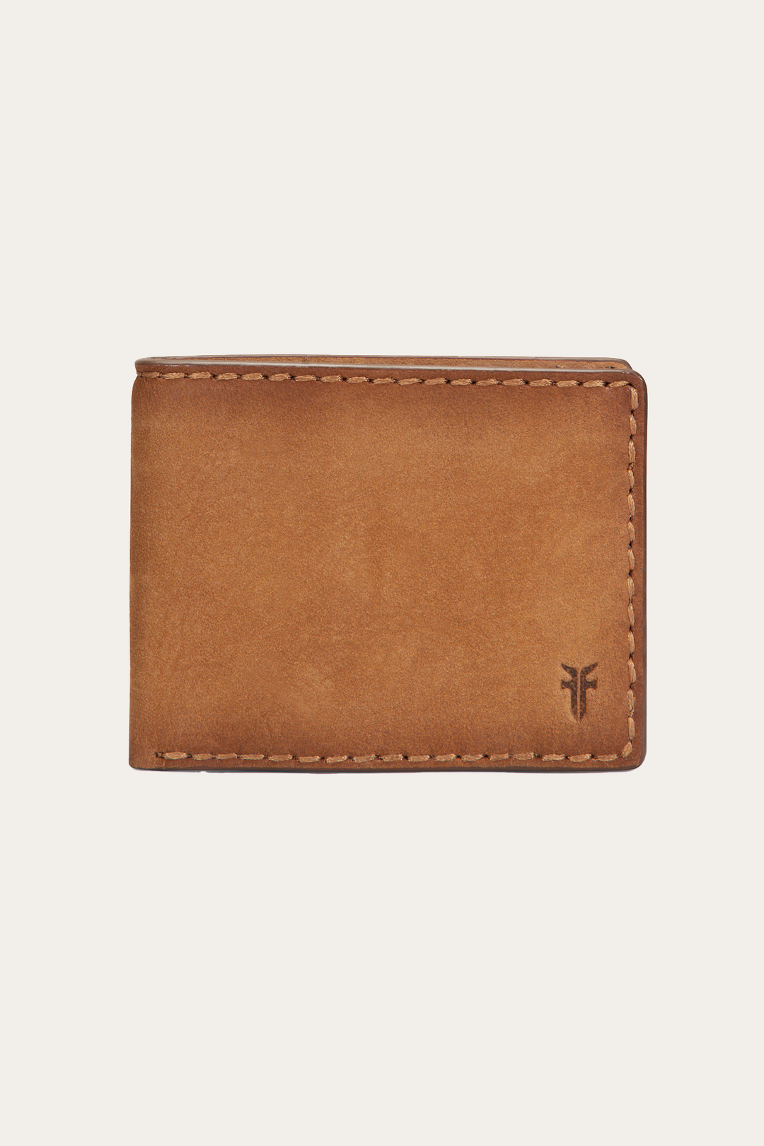 Logan Nubuck Cognac Money Clip Card Case Frye Online