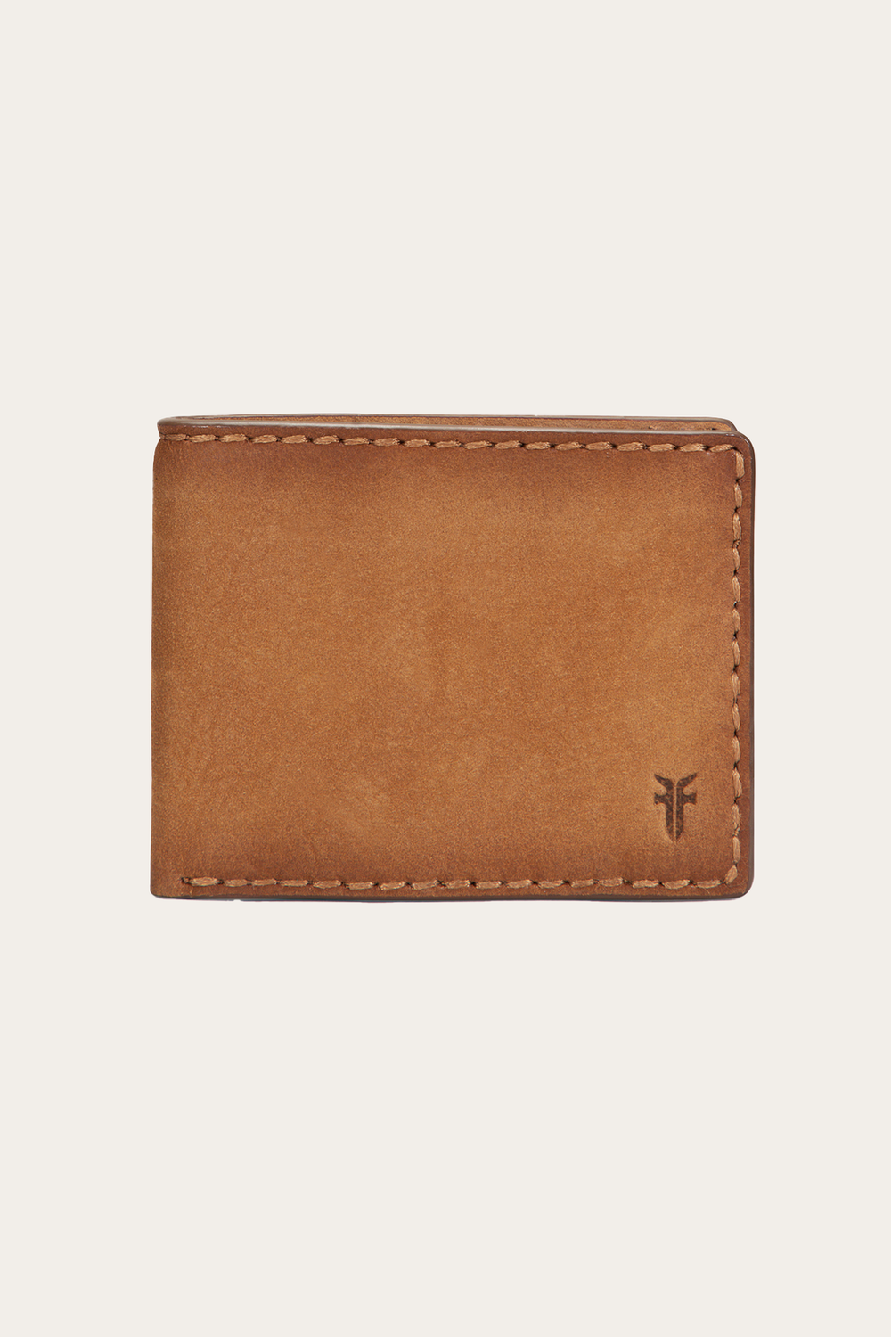 Logan Nubuck Cognac Money Clip Card Case Frye Online