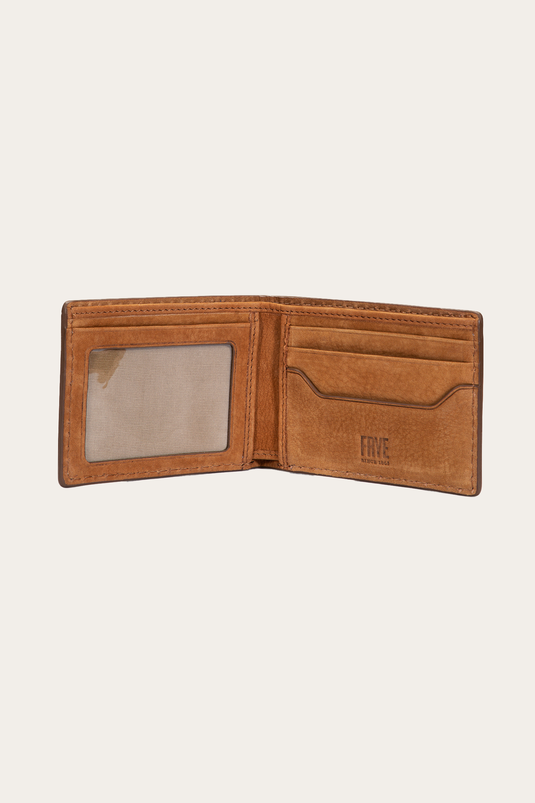 Logan Nubuck Cognac Money Clip Card Case Frye Online