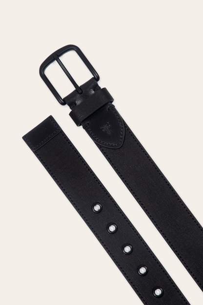 Men’s Black 38mm Coated Canvas Belt Frye On sale