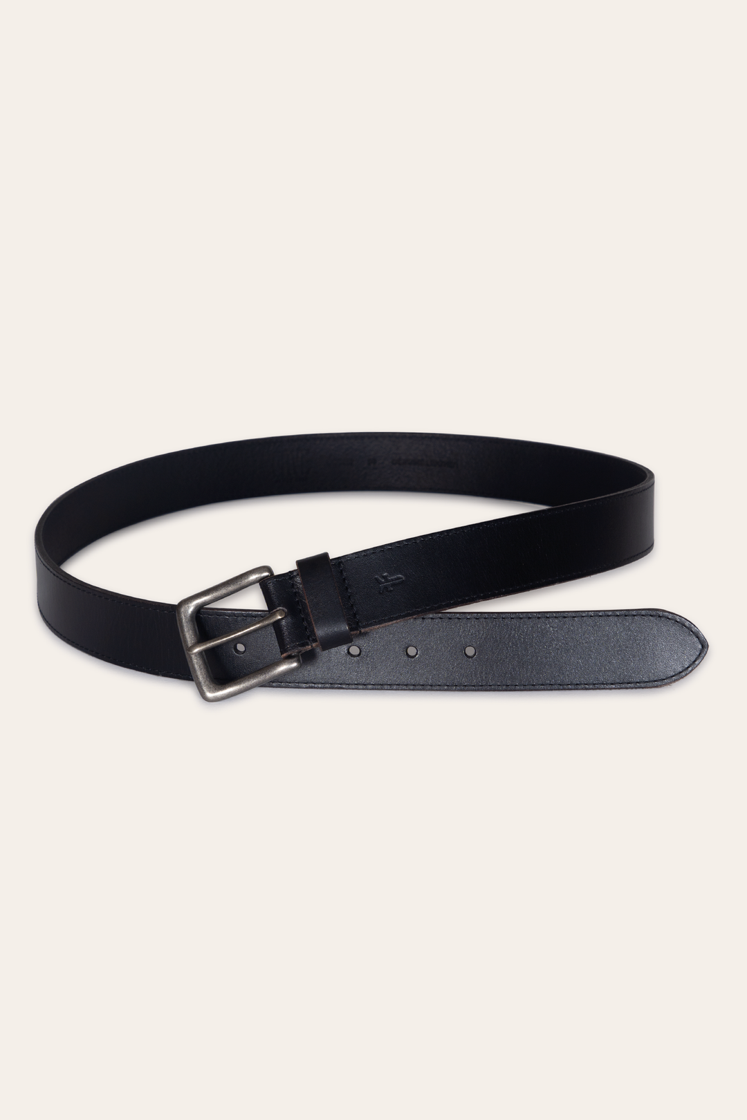 Men’s Black 35mm Pull Up Leather Belt Frye For Sale