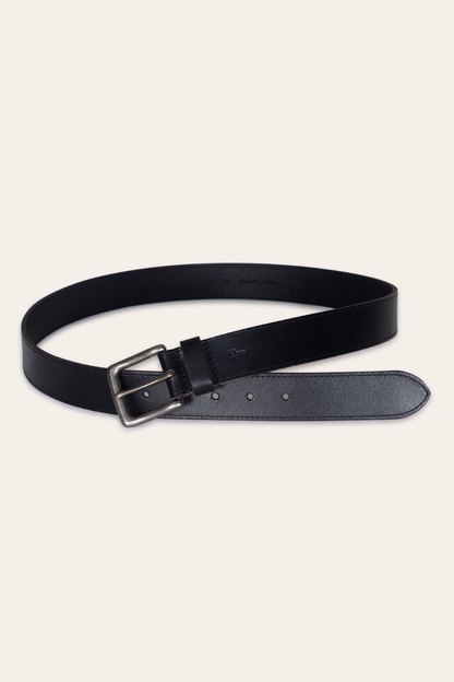 Men’s Black 35mm Pull Up Leather Belt Frye For Sale