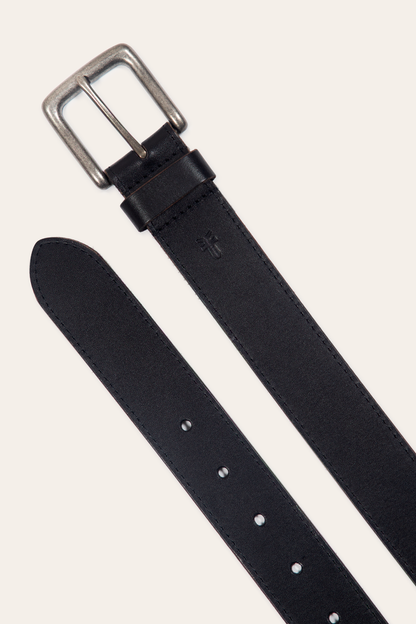 Men’s Black 35mm Pull Up Leather Belt Frye For Sale